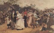 The Wedding Procession Sir Samuel Fildes